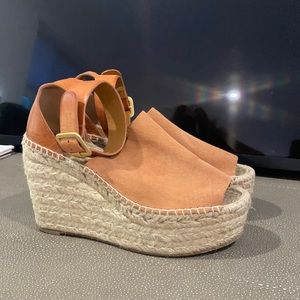 Chloe Wedge Espadrille size 38